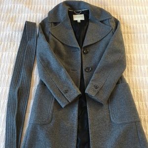 Banana Republic Belted Wool Coat